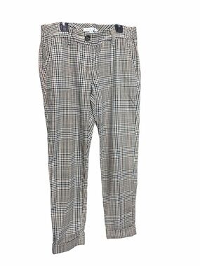 CABI - Women’s Black & White Checkered Chinos